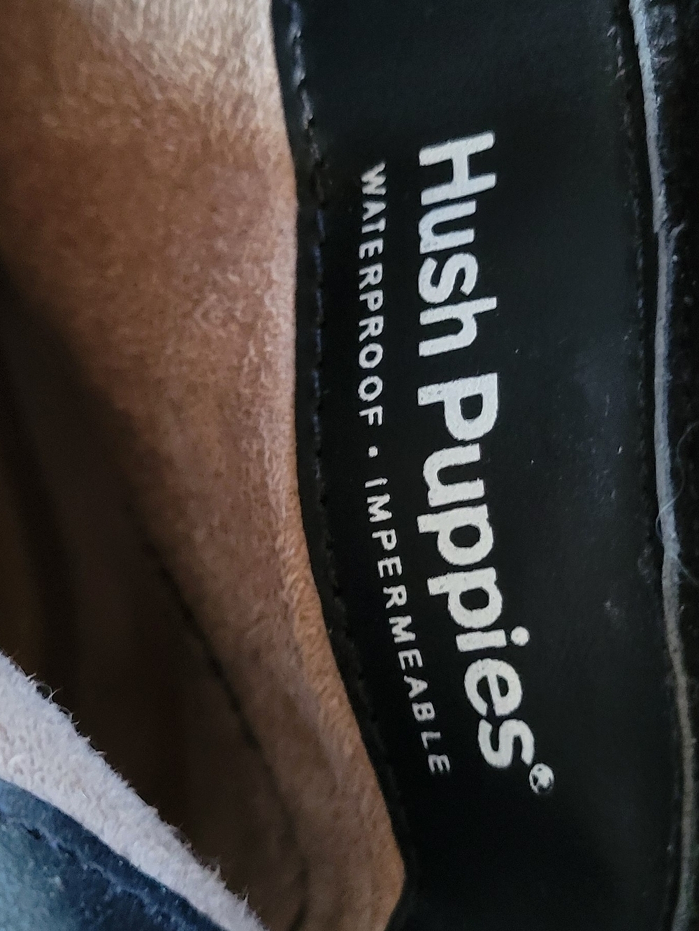 Hush Puppies Black Wedge Ankle Boots with Buckle - Picture 9 of 10